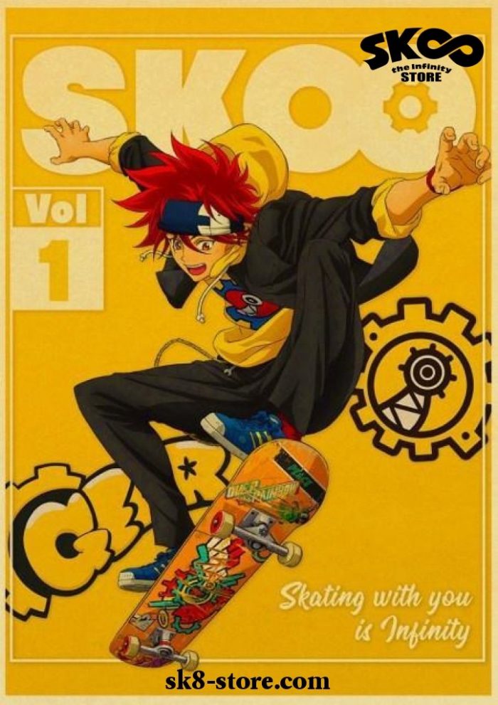 2021 Design Reki Sk8 The Infinity Kraft Paper Poster