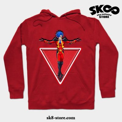 Adam Tri Hoodie Red / S