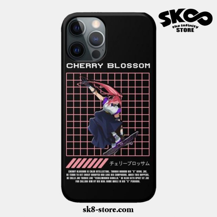 Cherry Blossom Line Rect Phone Case Iphone 7+/8+