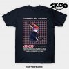 Cherry Blossom Line Rect T-Shirt Navy Blue / S