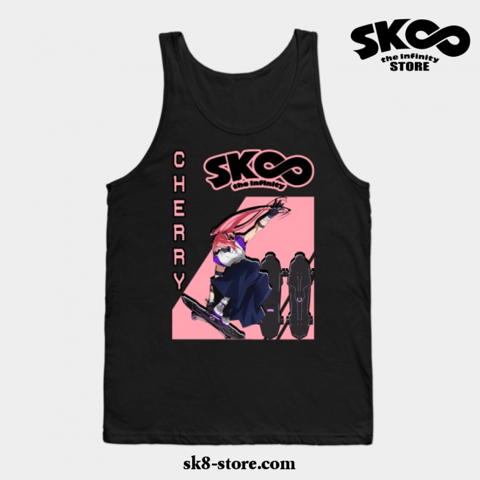 Cherry Tank Top Black / S