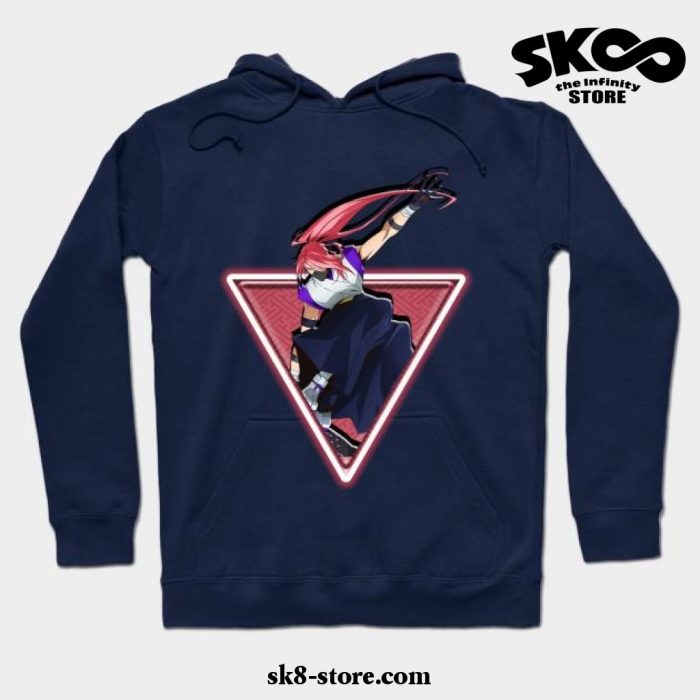 Cherry Tri Hoodie Navy Blue / S