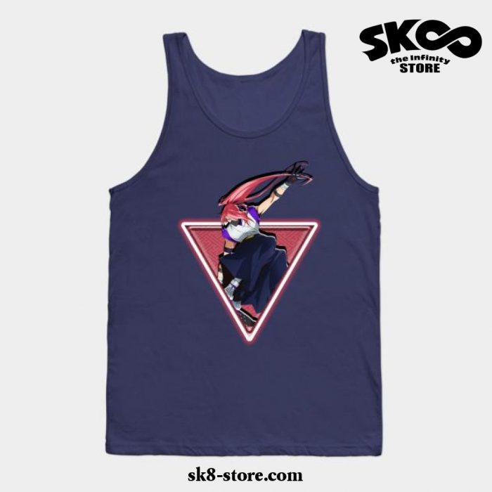 Cherry Tri Tank Top Navy Blue / S