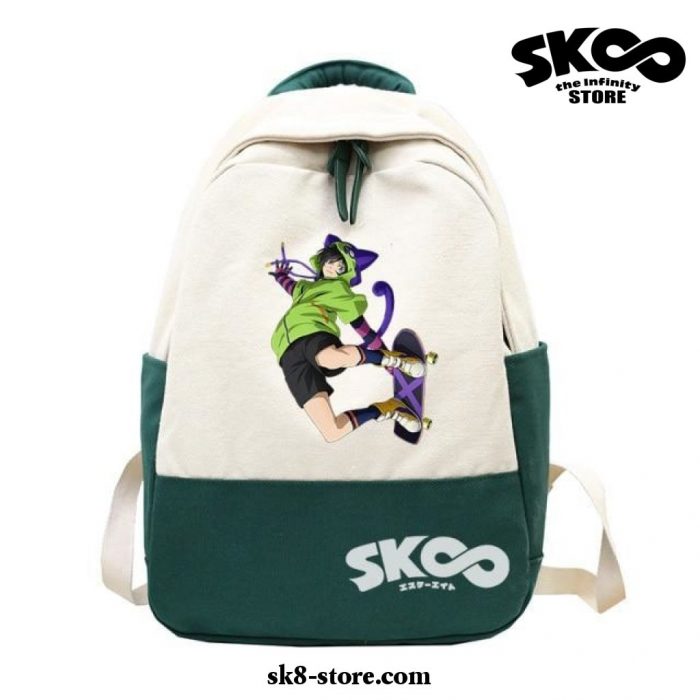 Cute Miya Chinen Sk8 The Infinity Canvas Backpack