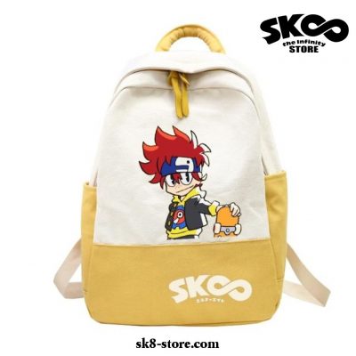 Cute Reki Kyan Sk8 The Infinity Canvas Backpack