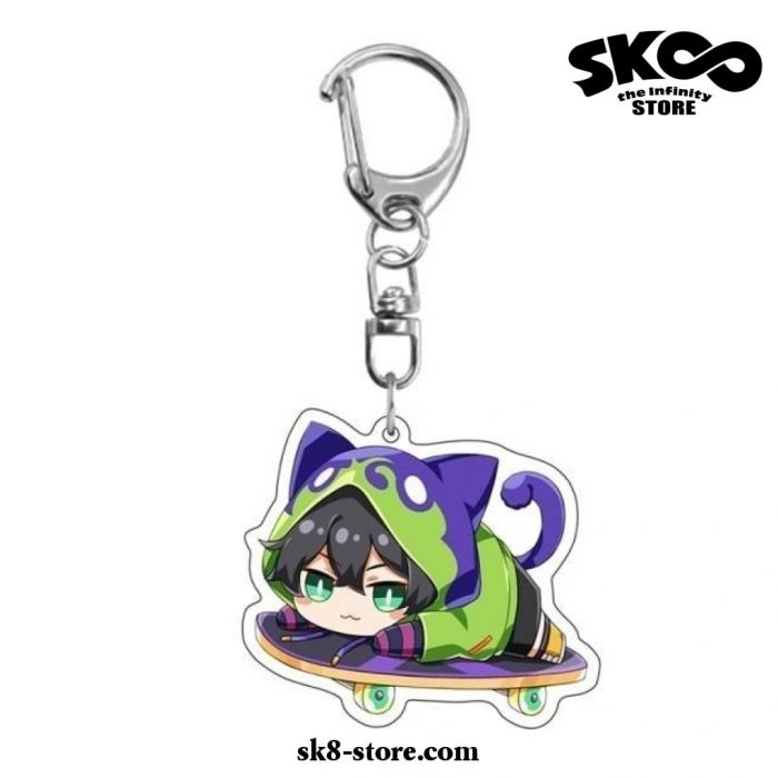 Cute Sk8 The Infinity Acrylic Pendant Keychain Limited Stocks 1