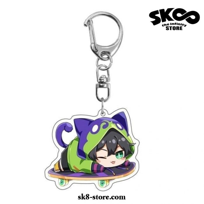 Cute Sk8 The Infinity Acrylic Pendant Keychain Limited Stocks 2