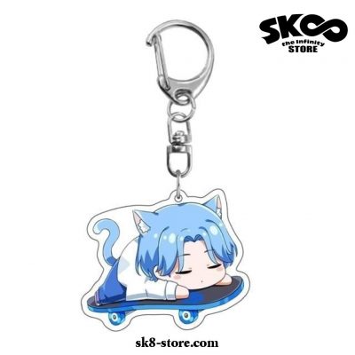 Cute Sk8 The Infinity Acrylic Pendant Keychain Limited Stocks 3