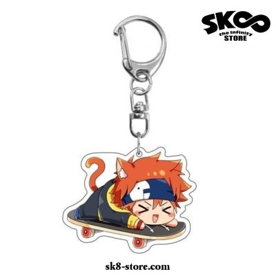 Cute Sk8 The Infinity Acrylic Pendant Keychain Limited Stocks 5