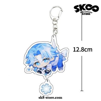 Hot Sk8 The Infinity Pendant Keychains High Quality