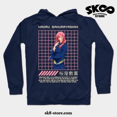 Kaoru Sakurayashi Hoodie Navy Blue / S