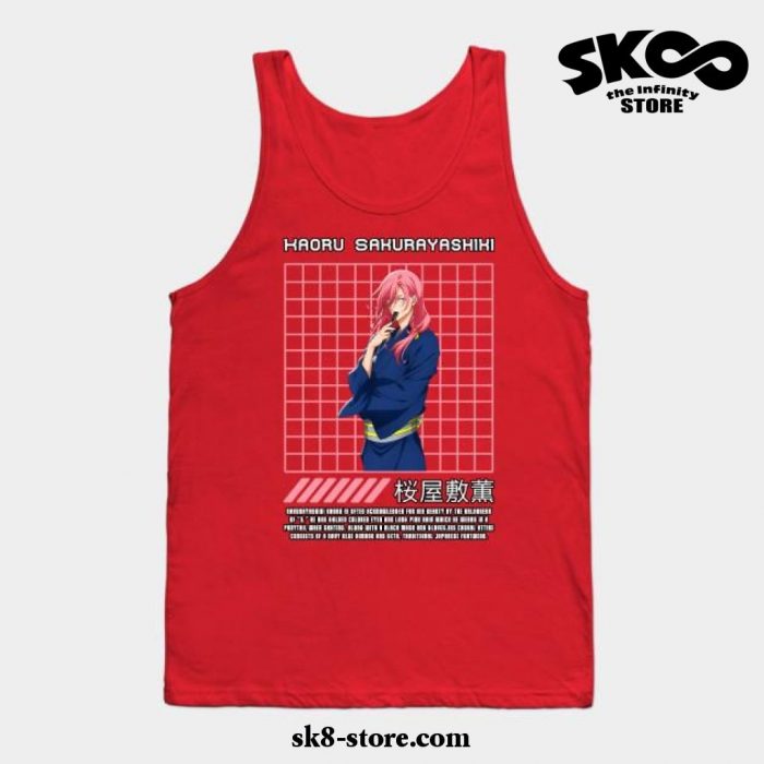 Kaoru Sakurayashi Tank Top Red / S