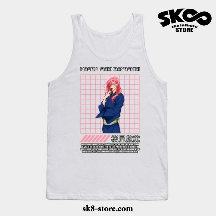 Kaoru Sakurayashi Tank Top White / S