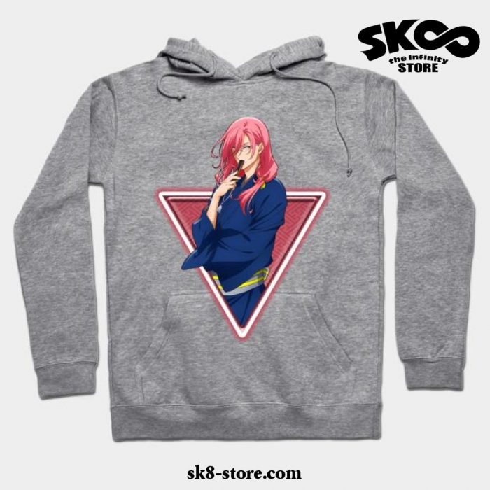 Kaoru Sakurayashiki Fashion Hoodie Gray / S