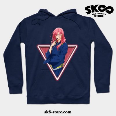 Kaoru Sakurayashiki Fashion Hoodie Navy Blue / S