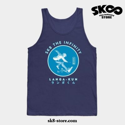 Langakun Color Tank Top Navy Blue / S