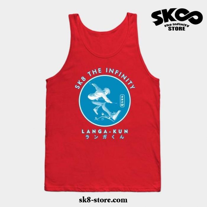 Langakun Color Tank Top Red / S