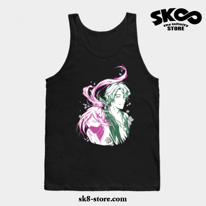 Matchablossom Tank Top Black / S