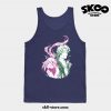 Matchablossom Tank Top Navy Blue / S