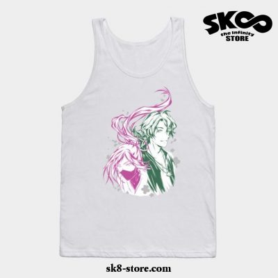 Matchablossom Tank Top White / S