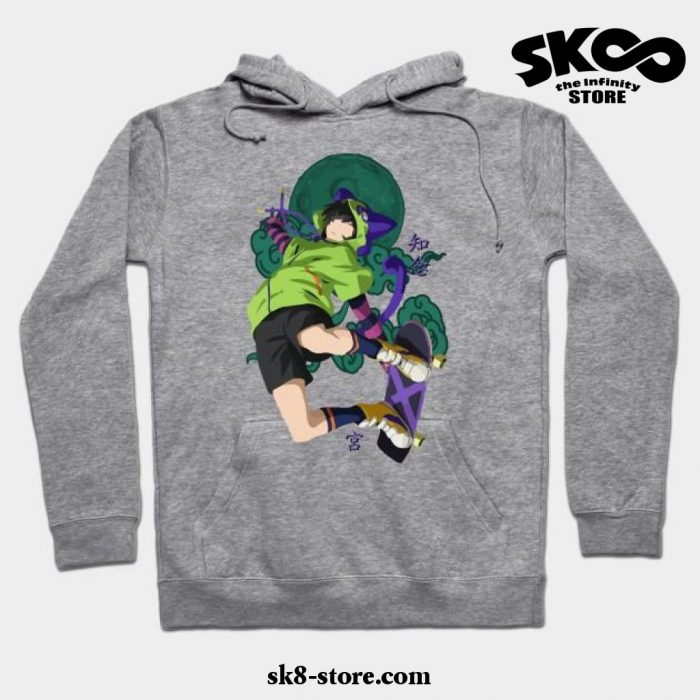 Miya Chinen - Sk8 The Infinity Hoodie Gray / S