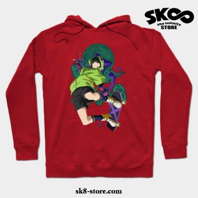 Miya Chinen - Sk8 The Infinity Hoodie Red / S