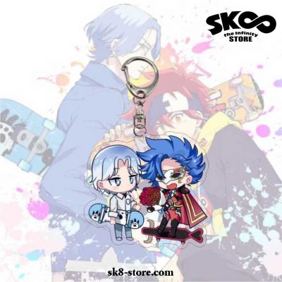 New Arrival Sk8 The Infinity Q Version Keychain 4