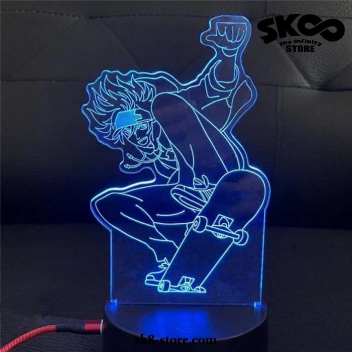 New Sk8 The Infinity Reki Kyan Led Lamp 7 Color No Remote