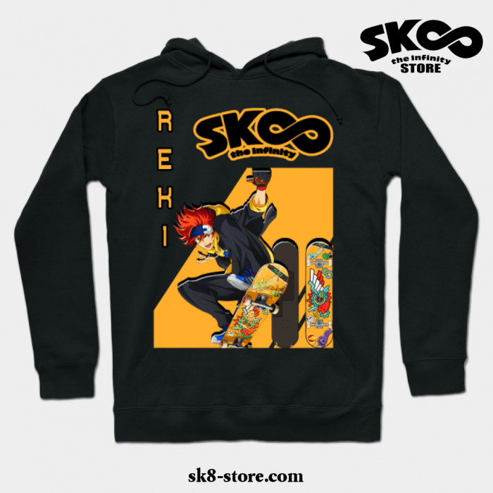 Reki Fashion Hoodie Black / S