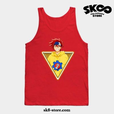 Reki Kyan Tri Tank Top Red / S