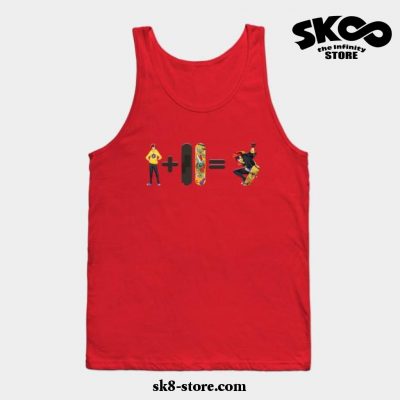 Reki Vertical Tank Top Red / S