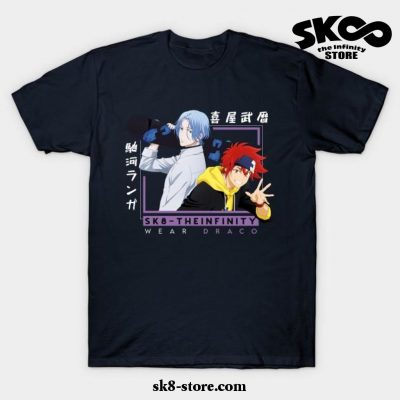 Sk8 Infinity Wear Draco T-Shirt Navy Blue / S