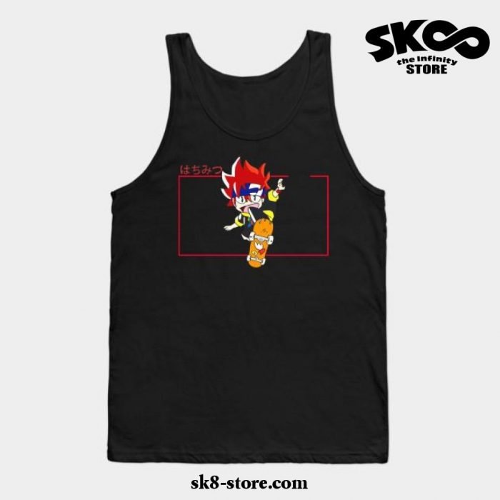 Sk8 The Infinity Cartoon Tank Top Black / S