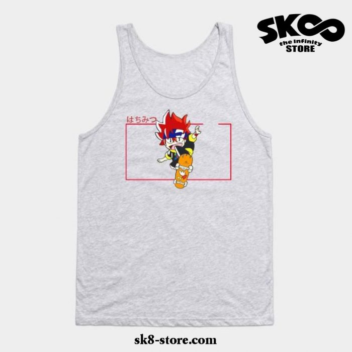 Sk8 The Infinity Cartoon Tank Top Gray / S