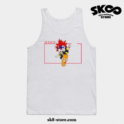 Sk8 The Infinity Cartoon Tank Top White / S