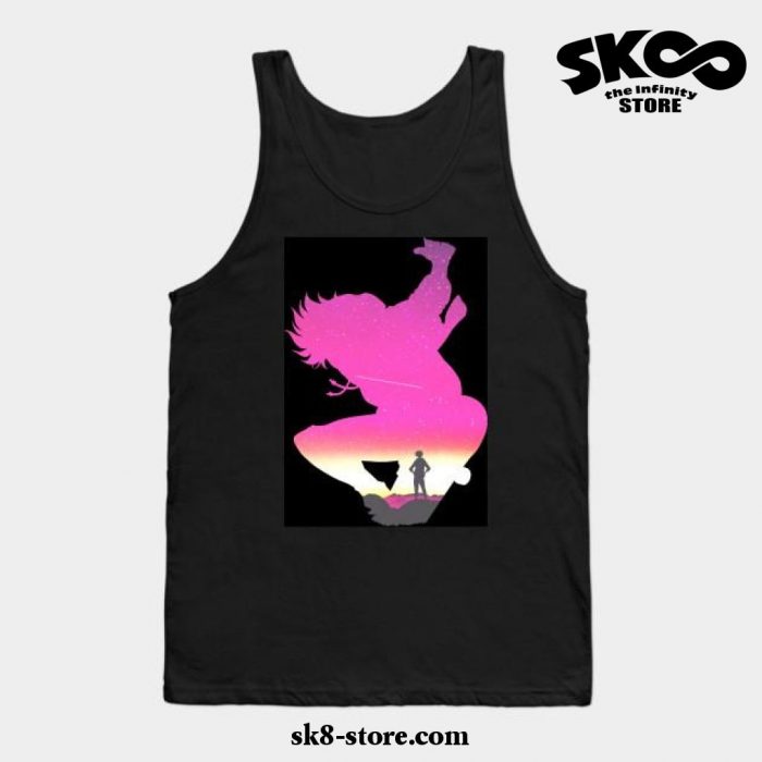 Sk8 The Infinity Cool Negative Space Tank Top Black / S