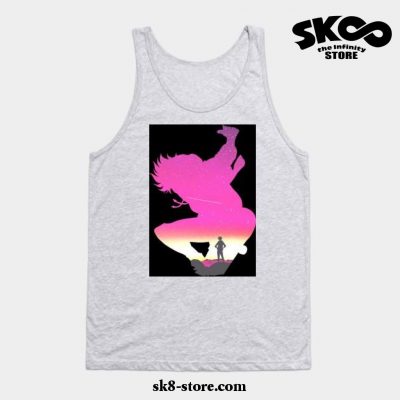 Sk8 The Infinity Cool Negative Space Tank Top Gray / S