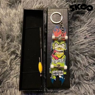 Sk8 The Infinity Finger Skateboard Keychain Style 9