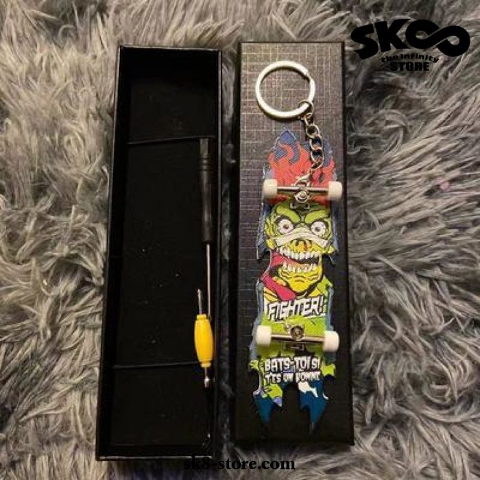 Sk8 The Infinity Finger Skateboard Keychain Style 9