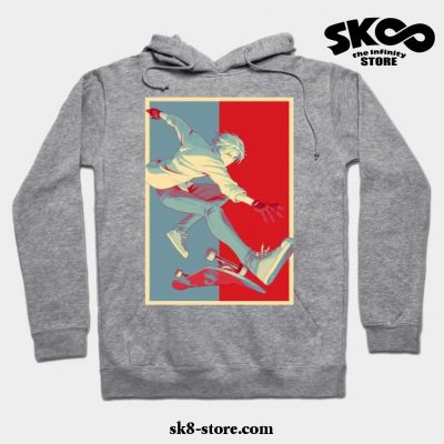 Sk8 The Infinity Hasegawa Langa Hoodie Gray / S