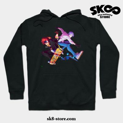 Sk8 The Infinity Kyan And Hansegawa Hoodie Black / S