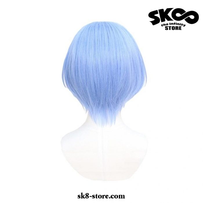 Sk8 The Infinity Langa Cosplay Wig Gradient Blue Short