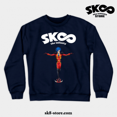 Sk8 The Infinity Langa Crewneck Sweatshirt Navy Blue / S