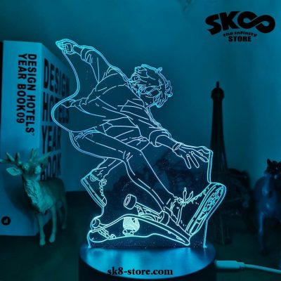 Sk8 The Infinity Langa Hasegawa 3D Led Lamp