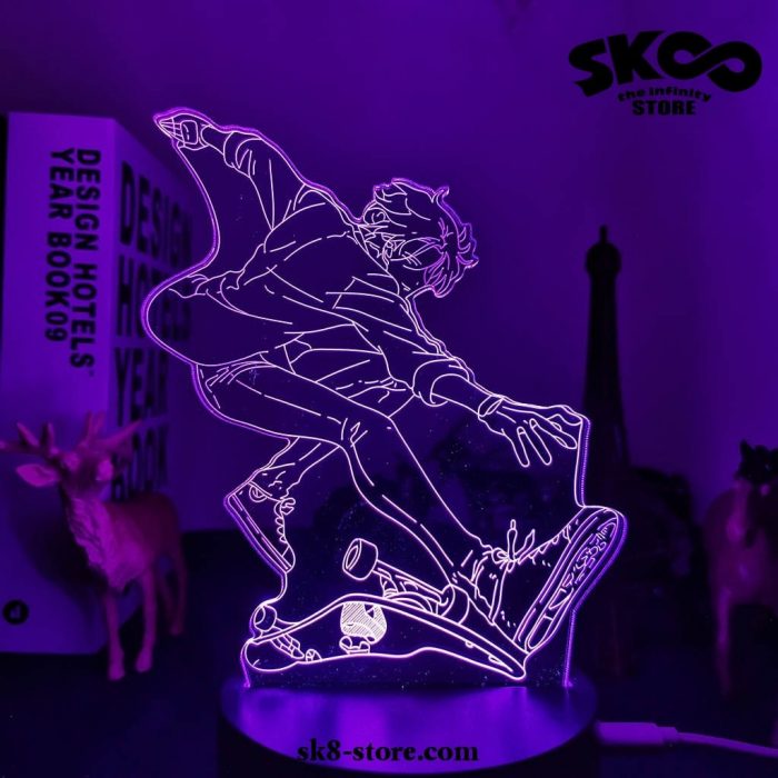 Sk8 The Infinity Langa Hasegawa 3D Led Lamp