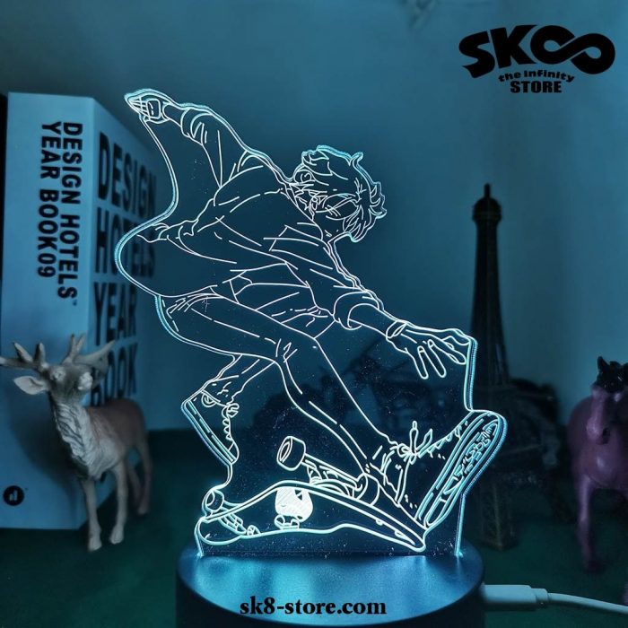 Sk8 The Infinity Langa Hasegawa 3D Led Lamp