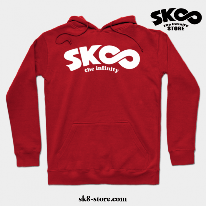 Sk8 The Infinity Logo Hoodie Red / S