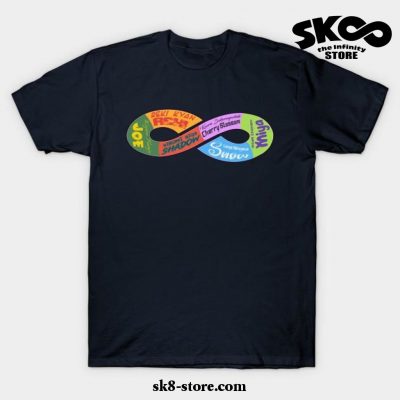 Sk8 The Infinity Main Squad T-Shirt Black / S