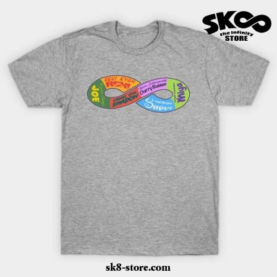 Sk8 The Infinity Main Squad T-Shirt Gray / S