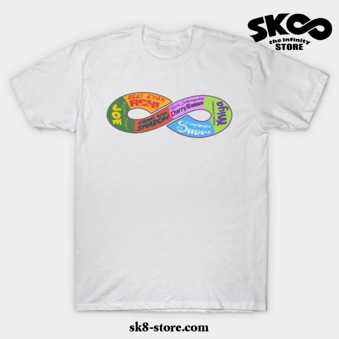 Sk8 The Infinity Main Squad T-Shirt White / S